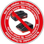 Einhell aspirateur déchets secs et humides sans fil te-vc 18/10li-solo