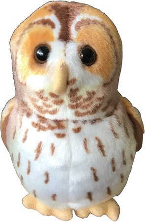 Peluche Chouette Hulotte De 13 Cm