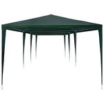 vidaXL Tente de réception 3x9 m PE Vert
