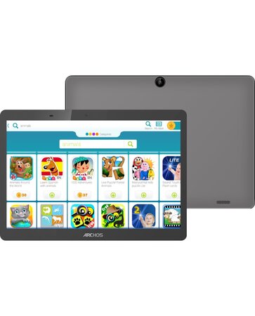 Tablette Wifi  ARCHOS KID 101 HD  3+32 Go et une coque silicone bleue