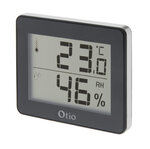 Thermomètre / Hygromètre Noir - Otio