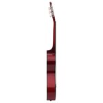 vidaXL Jeu de guitare 12 Pièces acoustique pan coupé western 6 cordes 38"