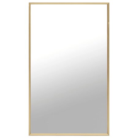 vidaXL Miroir Doré 100x60 cm