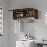 vidaXL Garde-robe Chêne marron 100x32 5x35 cm Bois d'ingénierie