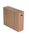 (lot  15 caisses) caissespéciale écran plat 1150 x 340 x 850mm