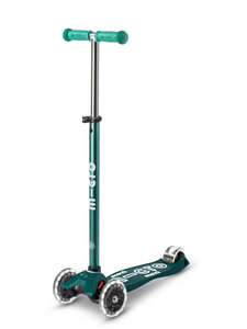 Trottinette Maxi Deluxe LED - ECO - Vert