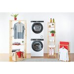 Seche-linge pompe a chaleur hoover ndpeh9a3tcbexs-s h-dry 500 - 9 kg - moteur inverter - classe a+++ - connecté - blanc