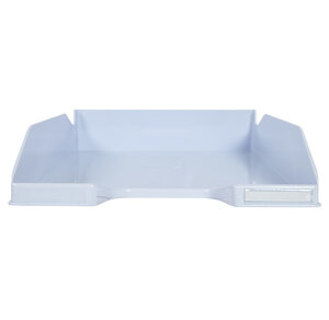 Corbeille À Courrier Combo Midi Aquarel - Bleu Pastel - X 6 - Exacompta
