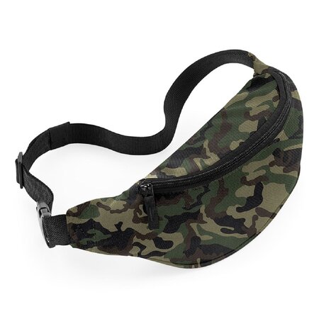Sac banane - sacoche ceinture - bg42 - vert camouflage