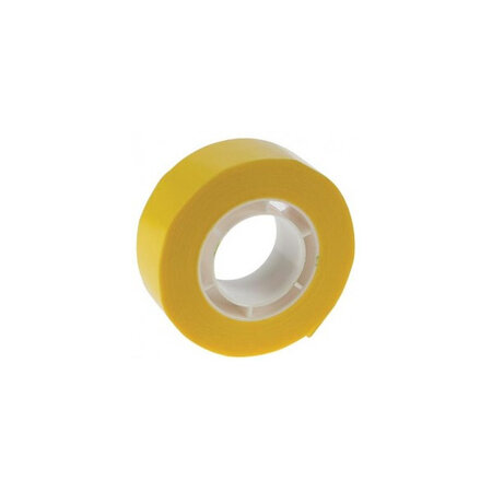 Ruban adhésif jaune 19mm x 33m apli