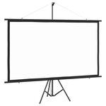 vidaXL Écran de projection avec trépied 90" 16:9