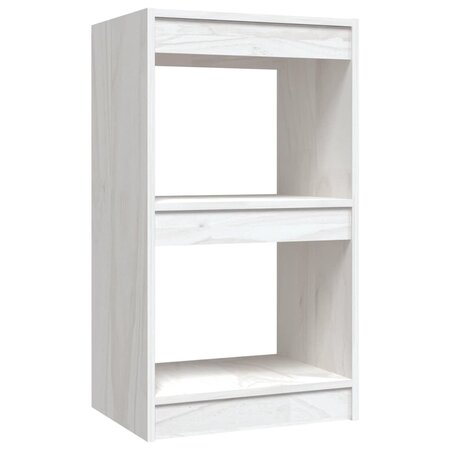 vidaXL Bibliothèque Blanc 40x30x71 5 cm Bois de pin massif