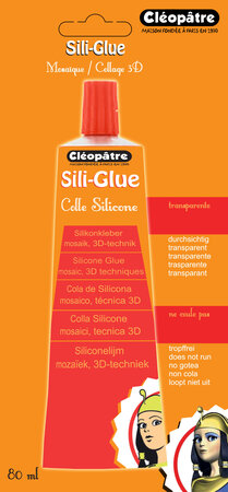 Colle silicone avec embout précision 80 ml