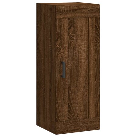 vidaXL Armoire murale chêne marron 34 5x34x90 cm bois d'ingénierie