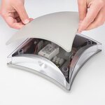 Smartwares lampe led murale 4 w blanc od2-fla-sw