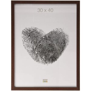 Cadre Photo 30x40 cadre bois marron foncé DEKNUDT