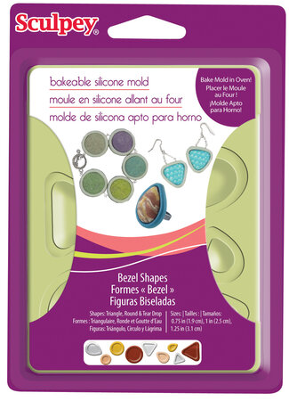 Moule flexible en silicone Forme Bezel