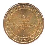 Mini médaille monnaie de paris 2007 - palais du luxembourg (le sénat)