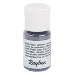Poudre de paillettes irisée Bleu gris Ultrafine 10 ml