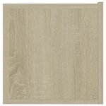 vidaXL Meuble TV Chêne sonoma 120x30x30 cm Aggloméré