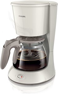 Cafetière Électrique De 1,2L 1000W Blanc