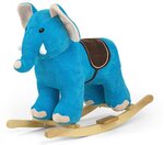 Éléphant bleu - animal à bascule