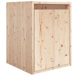 vidaXL Meubles TV 3 Pièces Bois massif de pin