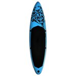 vidaXL Ensemble de planche SUP gonflable 305x76x15 cm Bleu