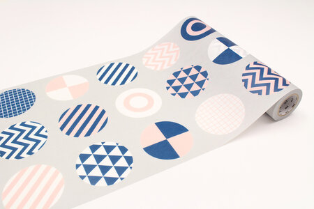 Masking Tape MT Casa Fleece Pois géométriques - pattern dot