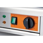 Crêpière avec plaque en fonte ø 400 mm - stalgast -  -  x220mm