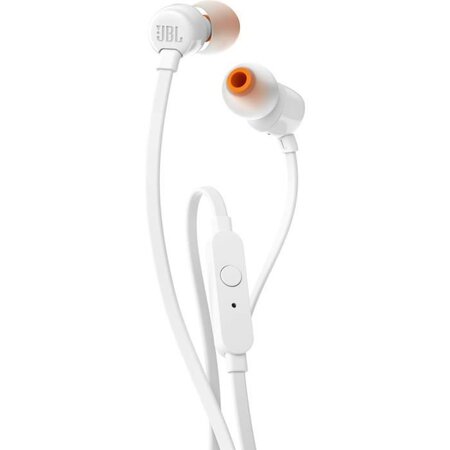 JBL T110 Ecouteurs intra-auriculaire filaire - Blanc