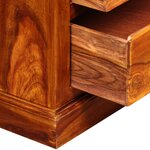 vidaXL Meuble TV Bois massif de Sesham 90 x 30 x 40 cm