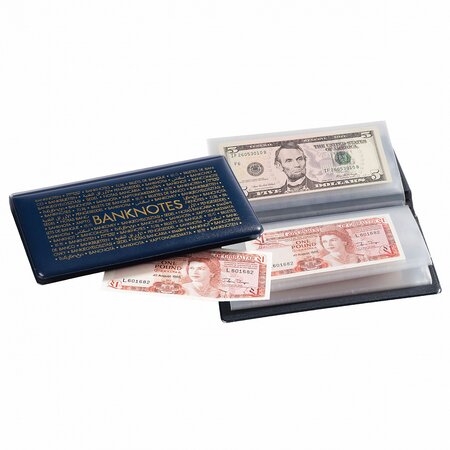 Album de poche leuchtturm numis pour 20 billets de banque (313845)