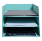 Corbeille À Courrier Combo 3 Niveaux Carton Teksto - X 4 - Exacompta