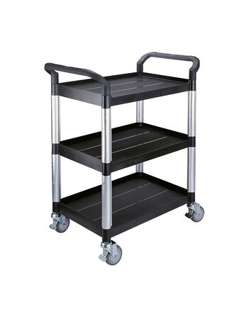 (SERVANTE PLASTIQUE) Chariot plastique 250 kg 3 1100 X 520 X 1020 mm