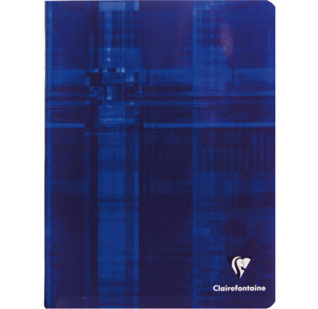 Cahier piqué 17x22 96 pages 90g Séyès Coloris Aléatoire CLAIREFONTAINE