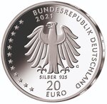 Pièce de monnaie 20 euro Allemagne 2021 G argent BE – Sébastien Kneipp