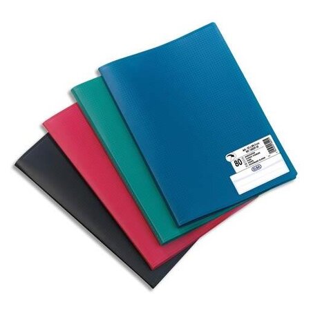 Protege document en polypropylene memphis Assortis classique 200 vues ELBA