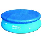 Bestway couverture de piscine flowclear fast set 457 cm