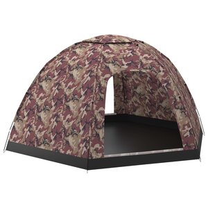 vidaXL Tente pour 6 personnes Multicolore