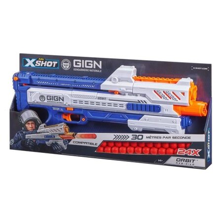 Blaster-chaos orbit GIGN billes en mousse - 24 billes en mousse
