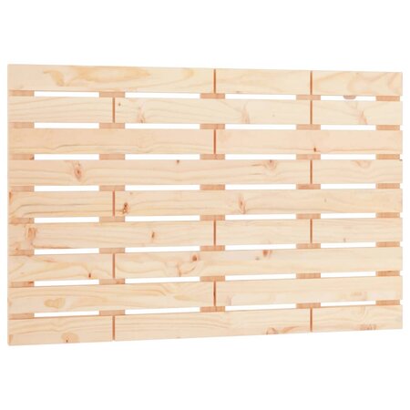 vidaXL Tête de lit murale 96x3x63 cm Bois massif de pin