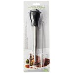 Seringue à sauce en inox avec aiguille et goupillon