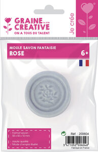 Moule pour savon Mini Motif Rose