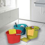 Seau de nettoyage 'thies', ovale, 13 litres, menthe KEEEPER