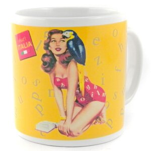 Mug italia jaune