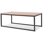 vidaXL Table basse 3 Pièces Bois de frêne