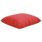 vidaXL Coussins décoratifs 4 Pièces noir 60x60 cm tissu