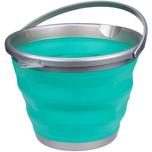Abbey camp seau pliable 15 l vert 21wl-grg-uni