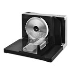 KALORIK TKG AS 1004 SR PL Trancheuse éléctrique - 100W - Lame dentée 17 cm de diametre - Molette de réglage épaisseur - Noire